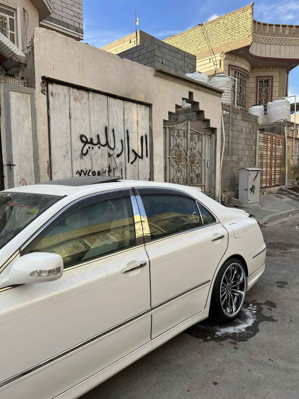 سلام عليكم للبيع ماجستا أدوات ادوات ادوات حاويه موديل2006 أصل

كفالة عامة كص وصبغ وضربة وفتح

مكينة V8

فول واحد على واحد تحويرت نجف  

المواصفات 5دكم 

فتحة سقف ، نيكل حاشيه اصلي بلاد اريل امامي شذره زركه

داخل بيجي ملكي ، 4 كشنات كهرباء

تبريد 3 قطع وثلاجة

3 بردات خلفية حداديه وطخم تاير زيرو بريك 4ويلات بل مكان 

لايت عالي وناصي وسكن وبلاجكتور كله شغال 

جوبلسات 4 شغالة تصعيد وتنزيل 

مري شفط وترحيب واشارة سبايدرات اصليه 

، 

كاميرا دوارة ، ويل كب اصلي 

حدادية جديدة وباتري جديد

السعر85وبيها  مجال واني بلخدمه 

مكان السيارة بصره 

اتصال  ***********

    ***********
