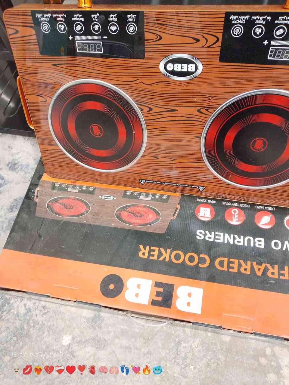 تشكيلة متكاملة من أجهزة الطبخ العملية تناسب البيت والسفر 💪
🍳 طباخات كهربائية (عين وحدة / عينين)
🔥 طباخ إنفراريد حديث وسريع
♨️ شعالة فحم قوية للمنقل والشيشة
🧳 مناسبة للرحلات والسفر والبيت
💥 تگدر تطبخ:
🍚 الرز بكل سهولة
🍲 الحلازين والمرق
🥘 السفري والطبخات السريعة
🔥 إشعال الفحم بسرعة وبدون تعب
✨ مميزات:
✔️ تسخين سريع وتوفير بالكهرباء
✔️ أمان عالي وسهولة استخدام
✔️ أحجام متعددة حسب حاجتك
✔️ جودة ممتازة وأسعار منافسة
🚚 توصيل لجميع المحافظات
📦 البيع جملة ومفرد
📲 للحجز والاستفسار راسلنا خاص


**إذا كنت صاحب هذا الإعلان وتريد حذفه لأي سبب، رجاءا أرسل رسالة إلى الدعم الفني**