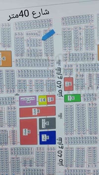 قطعه ركن بظهر شارع 40 وقريب شارع جسر القياده كفالة مكتب سعرها 50قفل ٠٧...