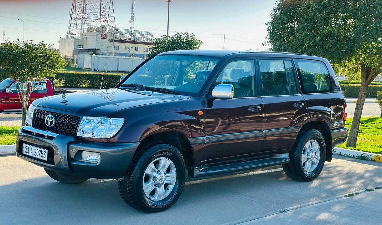 Toyota landcruiser gxr 2000
فول مواصفات بەس سلاید نیە
گێر مەکینە بەشەرت 
دەبل اکسل بەشەرت
رقم سنوی نوێ تا ٢٠٣١
بەناوی خۆمە
***********
*********** أربيل, العراق
