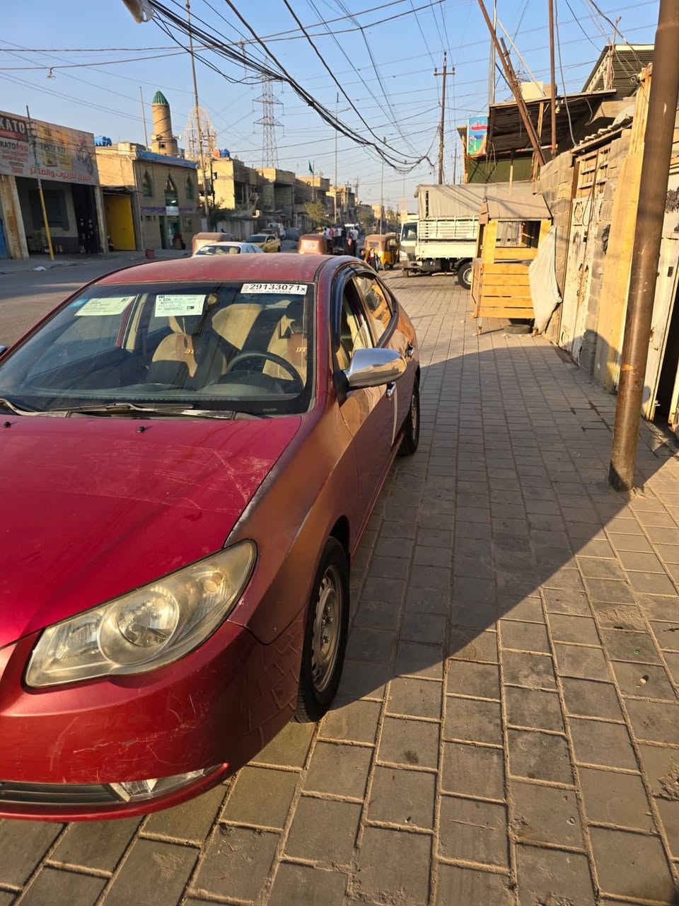 سلام عليكم انتر مديل 2009 مكينه كير مكفولات 
حداديه جديده تبريد شغال سياره خليجيه مبدل فقط بندي بقيه مكفولاه سياره مكاني بغداد *********** خاص ما جاوب انتصال فقط 
سعر 78
