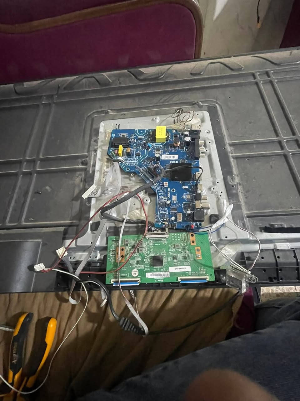 بتوفر لدينا صيانة كافه انواع شاشات البلازنه LED و LCD
مع ضمان 6 اشهر حقيقي 

✳️تصليح شاشات  Samsung _LG _TCL 
✳️بنل اصلي 100% ضمان 6 اشهر صيانة
✳️تصليح شاشات SHOWNIC_SHINON_DEKO_AZARA_SHARK_LGNANO_SHARP_ GENERAL_ AI Wadi  تصليح لدات وكارتات اصليه 100% مع ضمان صيانة 6 اشهر فعلية 
✳️تصليح كارتات كافة أنواع البلازمات مع ضمان صيانة 
موقعنا📍موصل/حي الزنجيلي/صيدليه الزنجيلي النموذجيه
رقم الهاتف ***********
#صيانةشاشات📺🖥️
