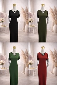 دشداشة صيفي • ليكرا • فري سايز ٤٠-٩٥