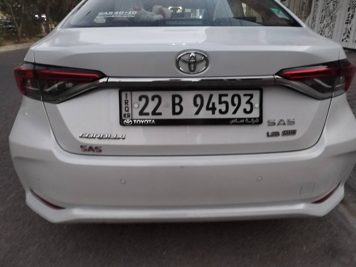 سياره كورله موديل 2024شركه ساز ماشيه29000كم باقي بفتره ضمان وصيانه مجانيه عدداثنين محرك 18فىه ابواب بصمه فول كلين بدون اي ضرر وكاله بسمي سنويه لحد2029 شهر تاسع سعره190 رقم م /*********** كركوك فقط بيع كركوك, العراق
