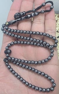 تبريزي • ١٠١ خرزة • ٦مم فضة