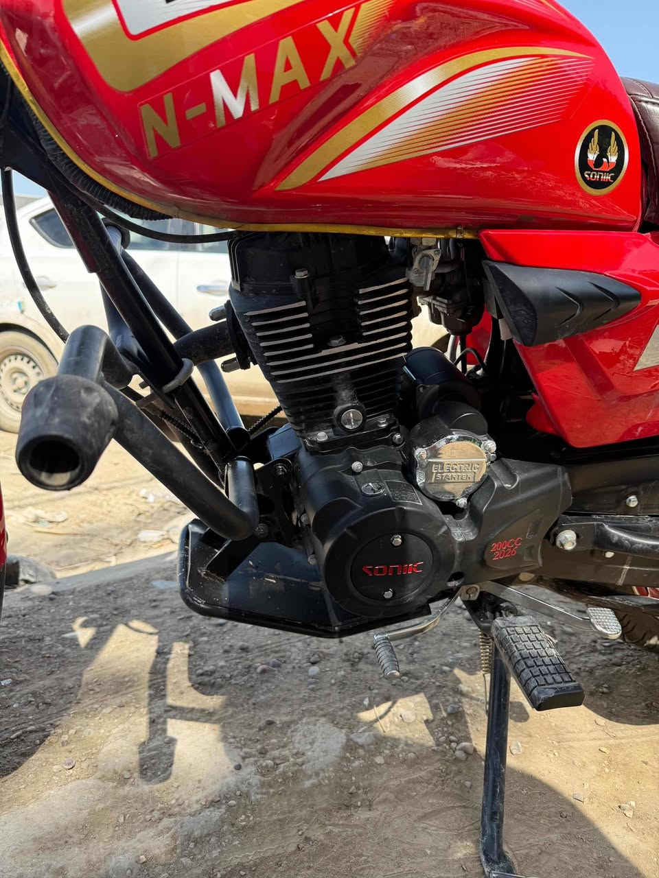 للبيع دراجة سونيك N-MAX 200cc موديل 2026
مكفولة ونظيفة جداً، تشغيل سلف وستارتر، محرك قوي وصرفية ممتازة، اللون أحمر مميز وحالة الدراجة ممتازة ما تحتاج أي صرف.
السعر : 900 الف بيها مجال بصيط
نصال على رقم :***********
