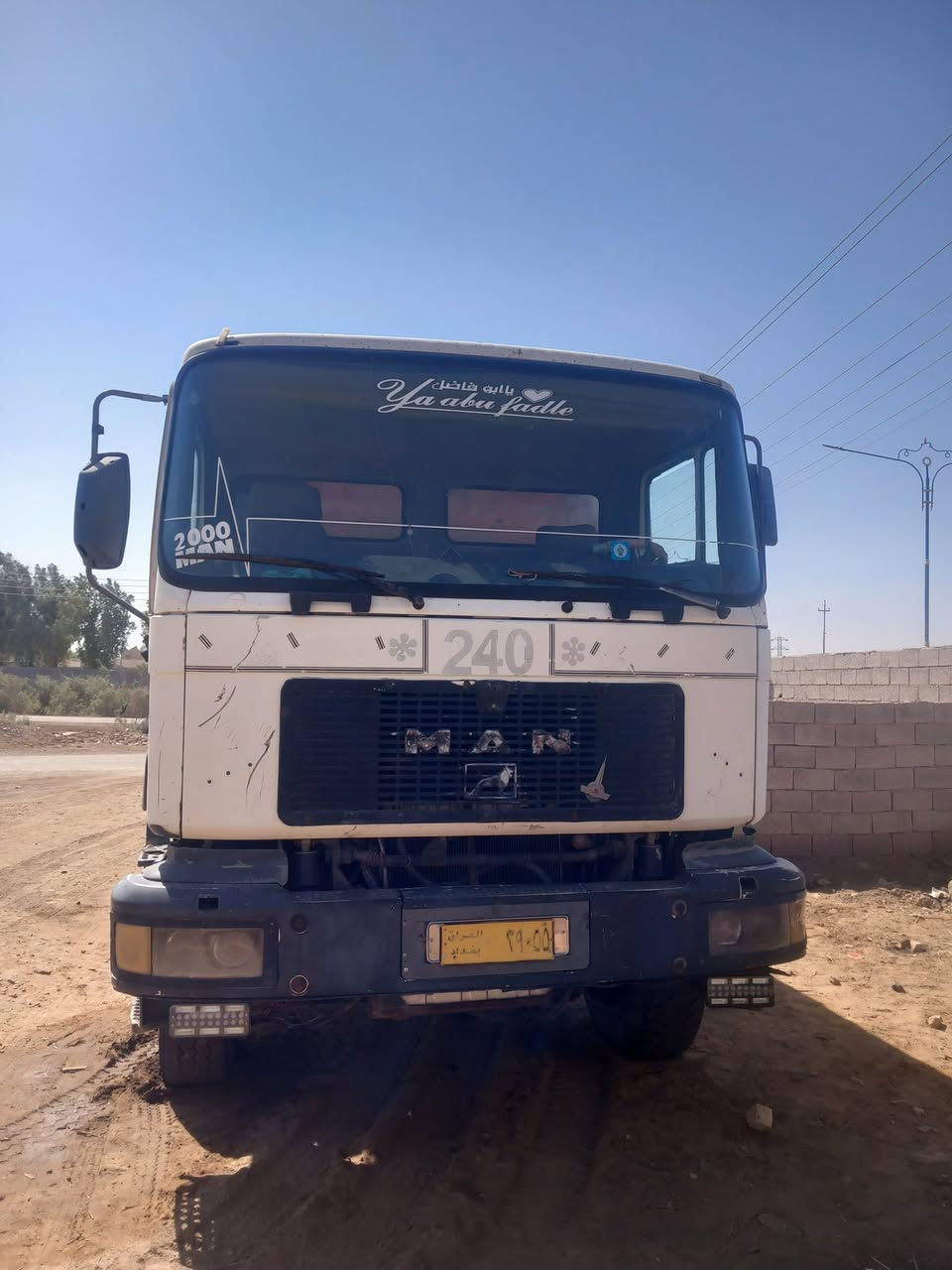 مان موديل 81 رقم بغداد جاهزه من كل شي تبريد حداديه كهربائيّات مكينه وكير بدي تايرات كله جديد
***********
***********
