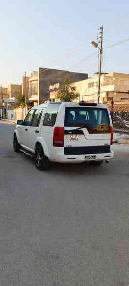 سياره لاند روفر فئة LR3 مديل 2007 وارد امريكي سياره مكفوله من الضربه القويه والكلبه والكص والعيب الشرعي مكينه وكير مكفولات 
سياره فول مواصفات 1/1
مكينه 3000ففتي
7راكب
كشنات جلد
كشنات كهربائي 
ويل كب
3فتحات بلقماره
لايت زنون 
حداديه 90%
3قطع تبريد
سياره جاهزه اي مابيه رقم بغداد انكليزي سنويه باسمي ل29 مشروع وطني سعره 95 مكانه ذي قار المركز 
*********** البصرة
