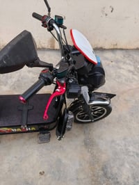دراجة هيوشة 2024للبيع السعر 500وبي مجال. بطاريات يقرن كلهاا 7 للاستفسا...