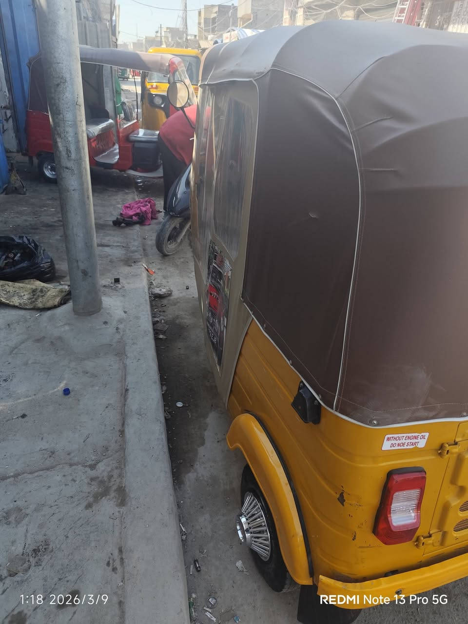 السلام عليكم تيك تيك 2018 للبيع مرقمه رقمه سنويه بغداد تيك تيك بلاديه فقط بس اللغود مرشوشات للاستفسار داخل الرقم ***********
