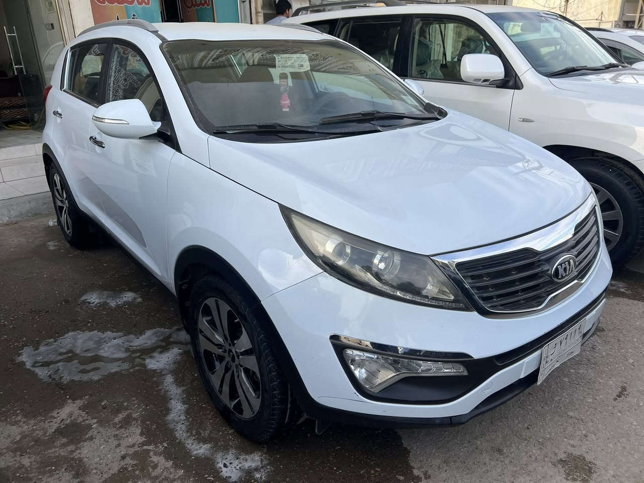 سبورتج ٢٠١٤  خليج 
رقم بغداد مشروع وطني 

السيارة كفالة عامة من كلشي 
جديدة بمعنى  الكلمة 
حتى الدعاميات مكفولة 
ماشيه ١١٣ الف  كيلو حقيقي

مكينة ما مفتوحة شرط بلاد

لا رصعة لاشخط ولا بارد 

السعر ١٦٢ ورقة 
العنوان ديالى بعقوبة 
للاتصال ***********
