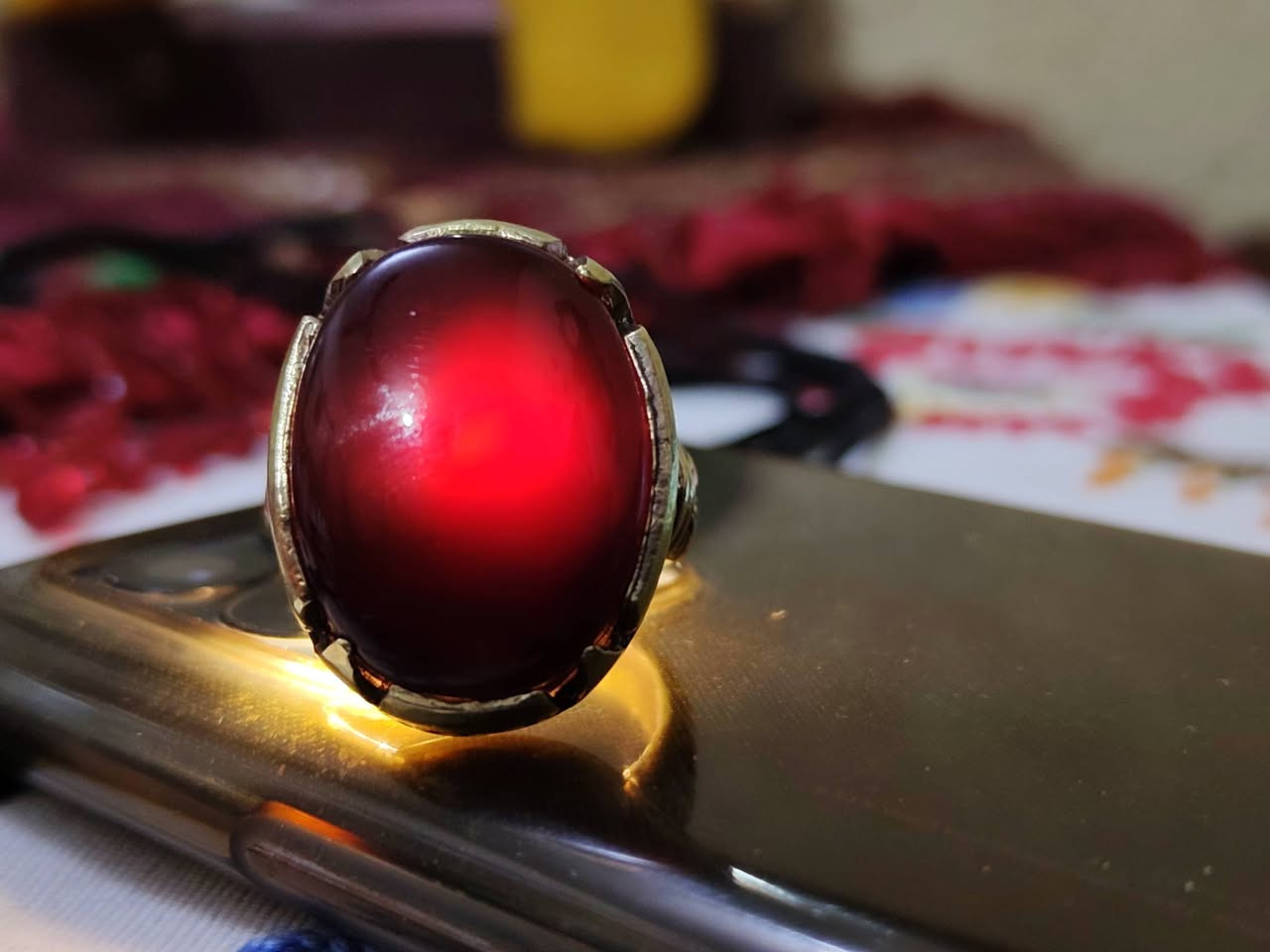 كرز الكرز يماني انسي حر طبيعي غير معالج بذمه بصياغه نحاس ويسمو سبع معادن للخدر وتنمل موديل سلجوقي اسعر 45 الف للطلب ***********
