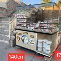 طاولة • زجاج سكريت • السليمانية