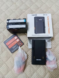 ZGCINE NP-F01 • متوافق NP-F970/F750 • USB-C 21 واط