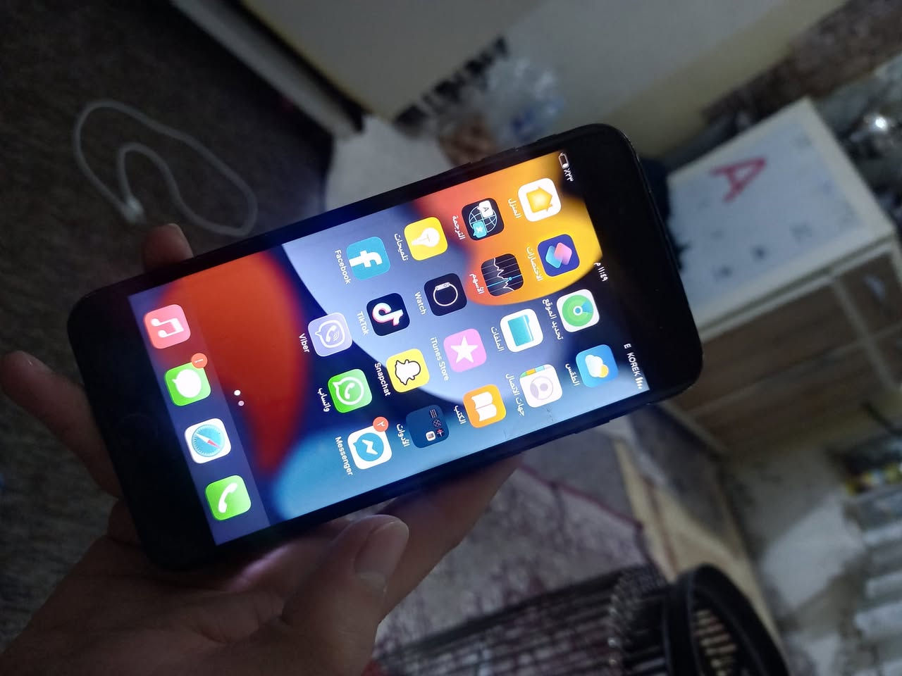 ايفون ٧بلص بدون عيب ذاكيرة ١٢٨ سعر ٧٠الف مجال مكان دهوك رقم ***********
