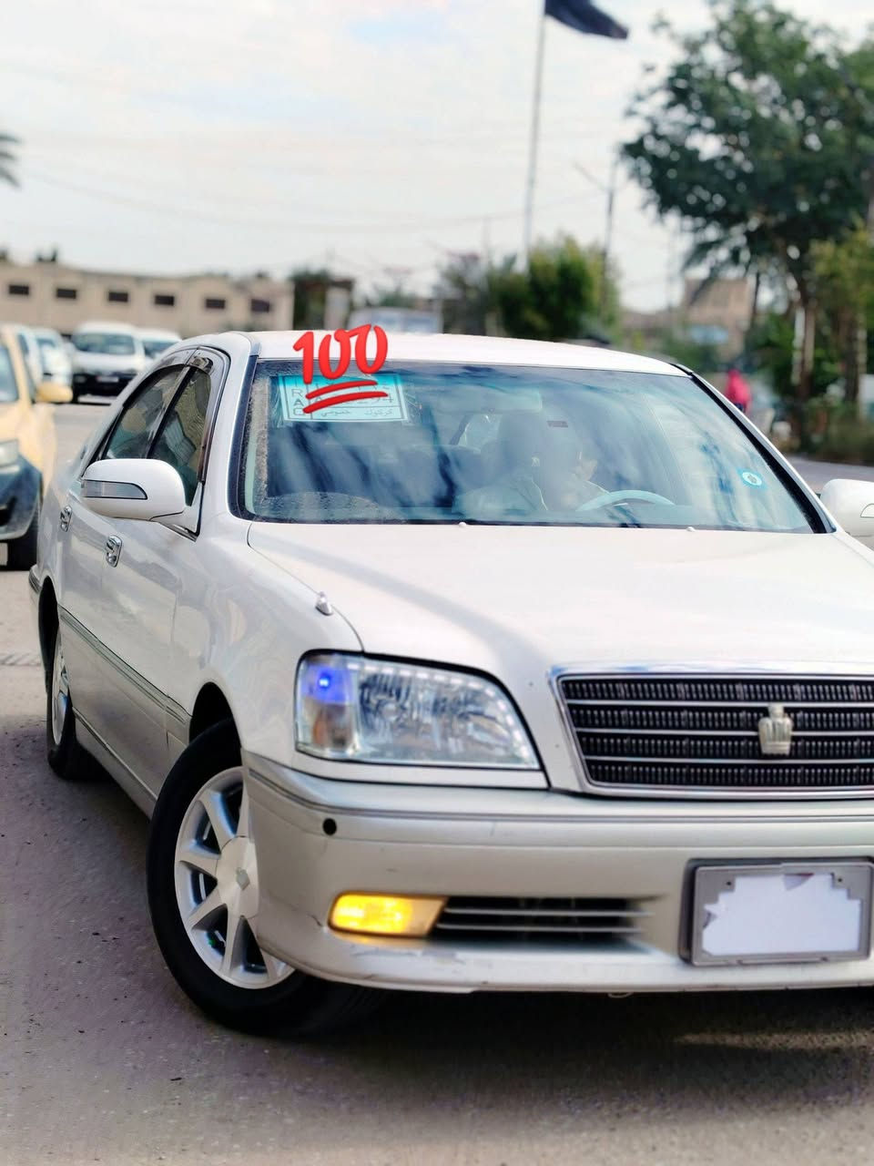 سلام عليكم
ملكه للبيع 2003اصل  مدفوع الكمرك باقيه على الرقم 
 

مواصفات السياره
ويل نجمه ليزري
تخم تاير 
4 كشنات كهرباء 
4 دكم
ثلجه 
تبريد ثلج
تبريد خلفي
مريه شفط اشاره
حداديه جديده وره وكدام 
ثلجه خلفيه
دبل شاشه 
برده خلفيه 
حساسات 
تحكم استيرن 
استيرن كهربائي 
مكينه ديفور الجبير 
السياره كفاله عامه من الضربه ونقل جثه وكصه والصوليات سياره ما عايزه برغي وحله من الصور السياره عايزه بس رقم مال جناي 
مكان السياره النجف كوفه الاستفسار على الرقم ***********
