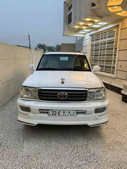 سلام عليكم للبيع بموعد او نقد 
لاندكروز 2001 خمسينية أصل فول مواصفات 
فتحة سقف داخل صاج بل كامل شاشه أريل كهرباء ثلاجه 
سبعة راكب 3 قطع تبريد جام كهرباء كير اوتماتيك 
كير محرك صدر تبريد تخم تاير جيد جداً تراي كلش ناعم 
محرك سته سرندر كفاله لا صوت ولا بخار
صبغ حزام بدون لا قماره ولا تكم ولا شواصي ولا لغود 
بدون دواخل حزام فقط #السعر 140 ورقه بنقد وبيها مجال 
السياره كلش نضيفه رقم اربيل الجديد بسمي هزه وفحص جدد
عنوان بغداد للاستفسار ‭0778 326 3876‬
