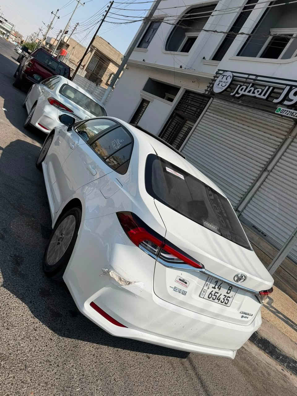 سلام عليكم كورلا هايبرد مديل 2025 كفاله  تحويل ثاني يوم  ماشيه 14الف  رقم الهاتف *********** مكاني حي جامعه القبله  السعر 158وبيه مجال شي قليل الي مو شراي لا يتصل
