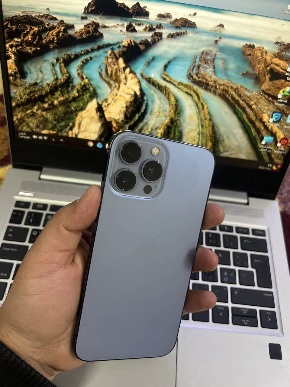 ايفون 13 برو ماكس
ذاكره 128 بطاريه 86
تك سيم شرط مامفتوح لامبدل ولامصعد
ضد المي السًعر 575 الف
***********
***********
