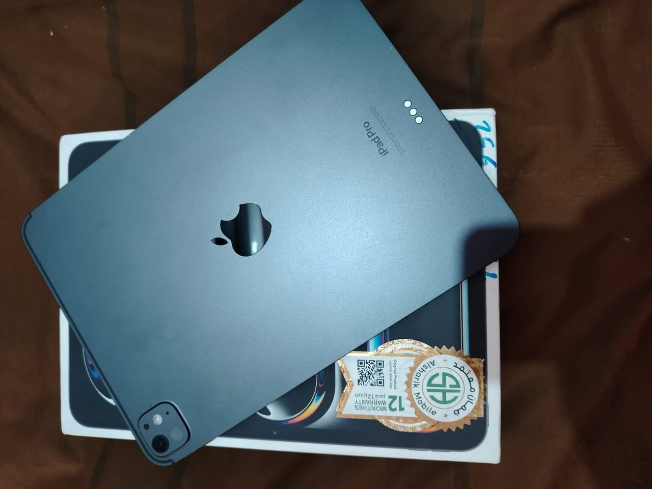 من رخصه الادمن
ايباد 11 / M4 2024 / ذاكره 256 //     MVV83LL/A    / عدد الدورات 560  
بطاريه 90 / مع جميع ملحقاته الاصليه الكارتون و الشاحنه /// 
ملاحظه // الايباد شخط ما بي ما مفتوح ولا مبدل بي اي شي اي شي ما مبدل 
ملاحظه // القلم مالته الاصلي نسخه 2024 القلم وحده سعره 75 
المكان النجف الاشرف 
السعر الايباد 875 قفل 🔒🔒🔒
التواصل واتساب او اتصال ***********
