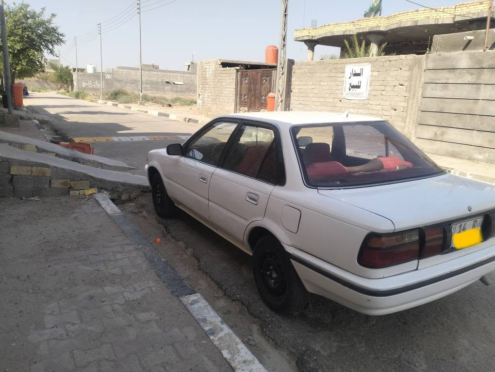 السلام عليكم سياره كورلا 92 معمره وجاهزه 
كهربايات تبريد سياره جاهزه مكفوله من الكص والنقل وراعيها يمي تحويل ثاني سياره دوشمه جديده سياره تخبل وتجي وتشوفها احلا من الصور السعر 48وبيها مجال ومراوس حسب القناعه استفسار (***********) القرنة, البصرة
