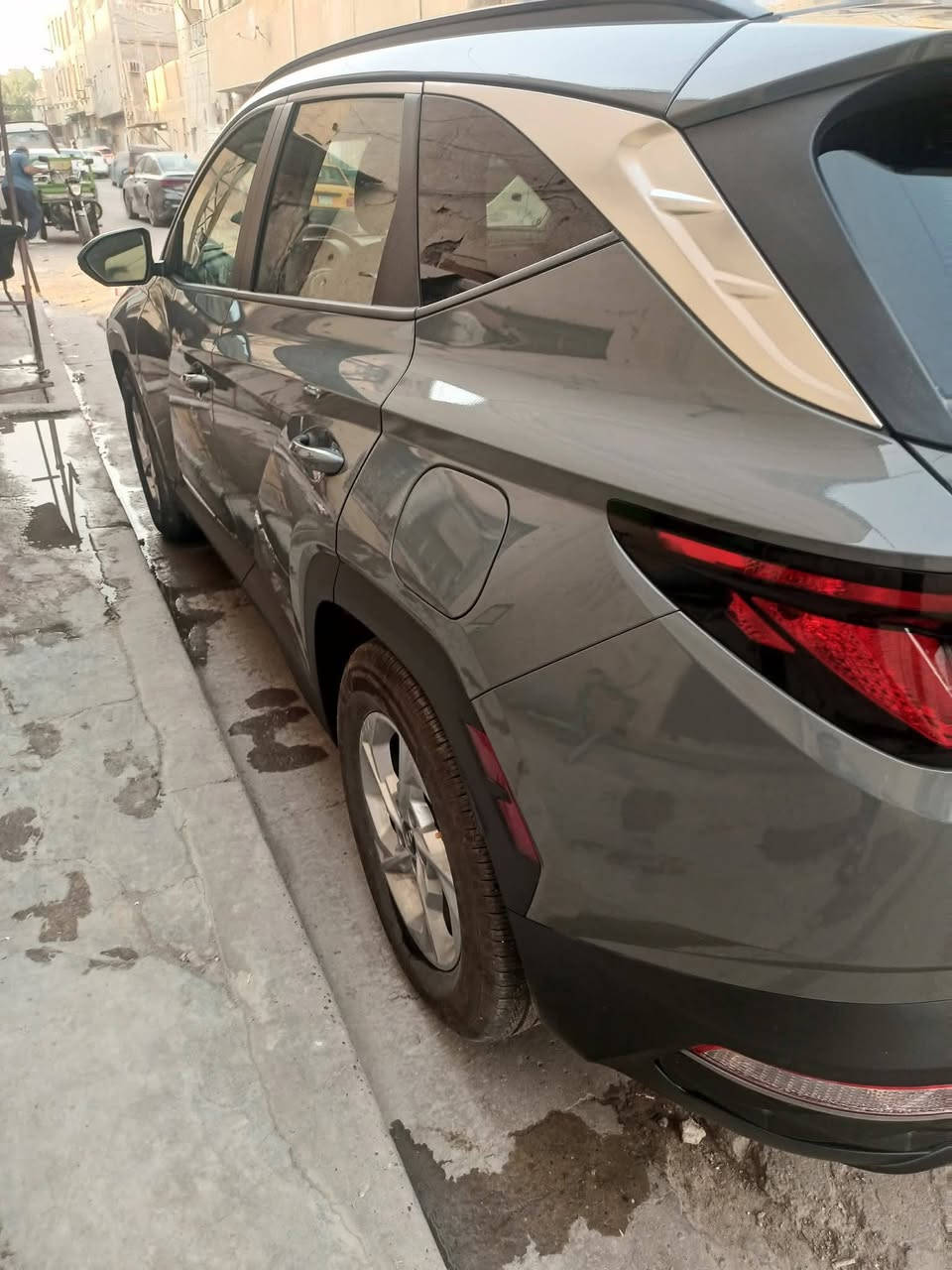 توسان موديل 2024 وارد امريكي  ايرباك دركة وبردات بدون ارقام  . ضرر بسيط وحلو (فقط بنيد مبدل  ومصبوغ )) 

مواصفات SEL تجي فول عدا سلايت

محرك 2500 
ماشية 18 الف

صندوك كهرباء

كشن كهربائي

بصمة تشغيل - تشغيل عن بعد - ابواب بصمة

رادار امامي جانبي خلفي

تحديد مسار قيادة آلية 

اوتو هولد + اطفاء ذاتي

تدفئة كشنات 

شاشة تدعم كار بلي 

كامرا خلفية دوارة 

شحن مبايل واير ليس 

تبريد قطعتين 

لد امامي نهاري 

لايت زينون عالي ناصي 

تحكمات استيرن جهتين + كروز سرعة

أنظمة قيادة  متعدده وهواي مواصفات بعد  

سايد بريك بصمة

السيارة فول عدا سلايت

بغداد
***********

واتساب او الاتصال
