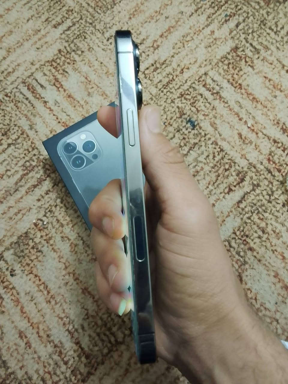 السلام عليكم. جهاز ايفون 13برو ماكس  نموذج M  بطاريه 88. الذاكره 256 الجهاز مكفول  
مكاني نجف شارع المجمعات السعر 725وبي مجال للشراي. والي ميعجبه ليضل يعلق ويكسر بحلال الناس  والسوك كلشي بي


**إذا كنت صاحب هذا الإعلان وتريد حذفه لأي سبب، رجاءا أرسل رسالة إلى الدعم الفني**