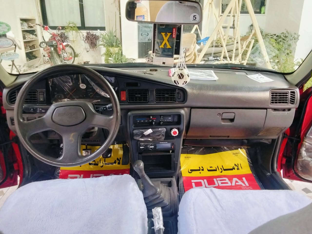 بسم الله الرحمان الرحيم سيارا مازدا موديل 1991محرك 8 بخ مرغوب بدون ضربه صبغ جماليه كير عادي سنوي جديد رقم دولي بي كوبون بنزين اذه شراي خابر تدلل عنوان كركوك رحيموا ***********.  ***********
