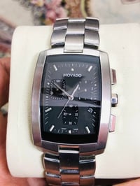 ساعة مفادو ( Movado) كونكراف  سويسري اصلي المعدن من الفولاذ  كواتز - ك...