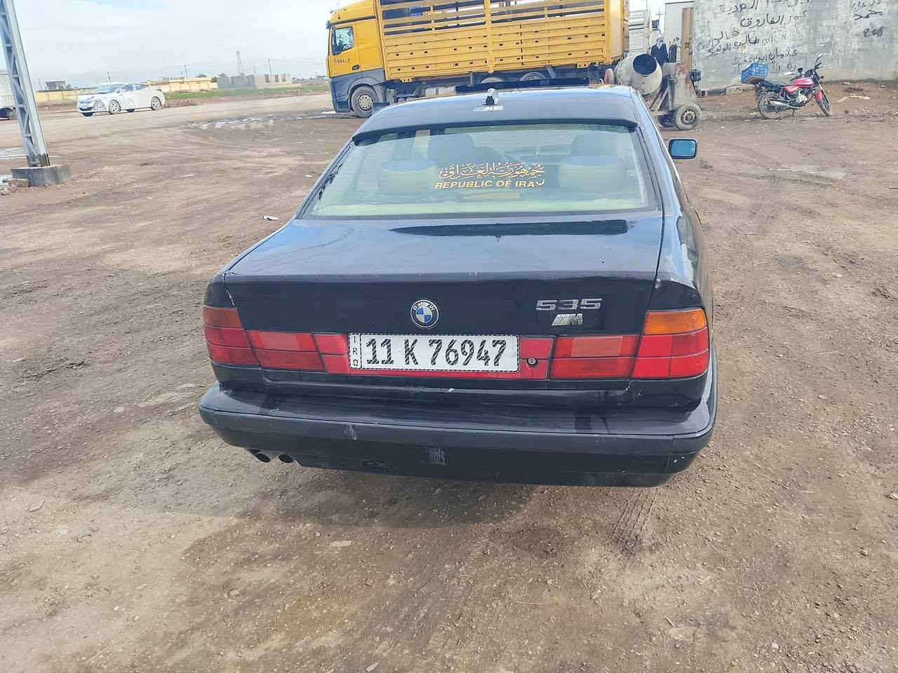 سلام عليكم للبيع او مراوس رقم بغداد انكليزي بسمي كير ومحرك كفاله وارد يابان موديل 91 حجم 535 للتواصل ***********
