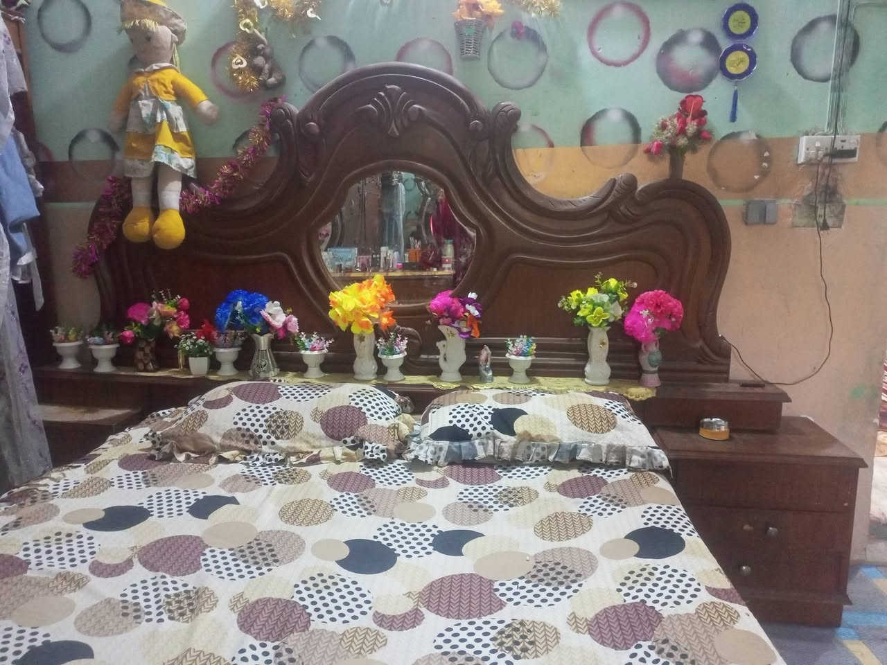 سلام عليكم للبيع غرفة اخشاب صاج الاصلي مكاني بني سعد  السعر خاص  الاستفسار ***********
