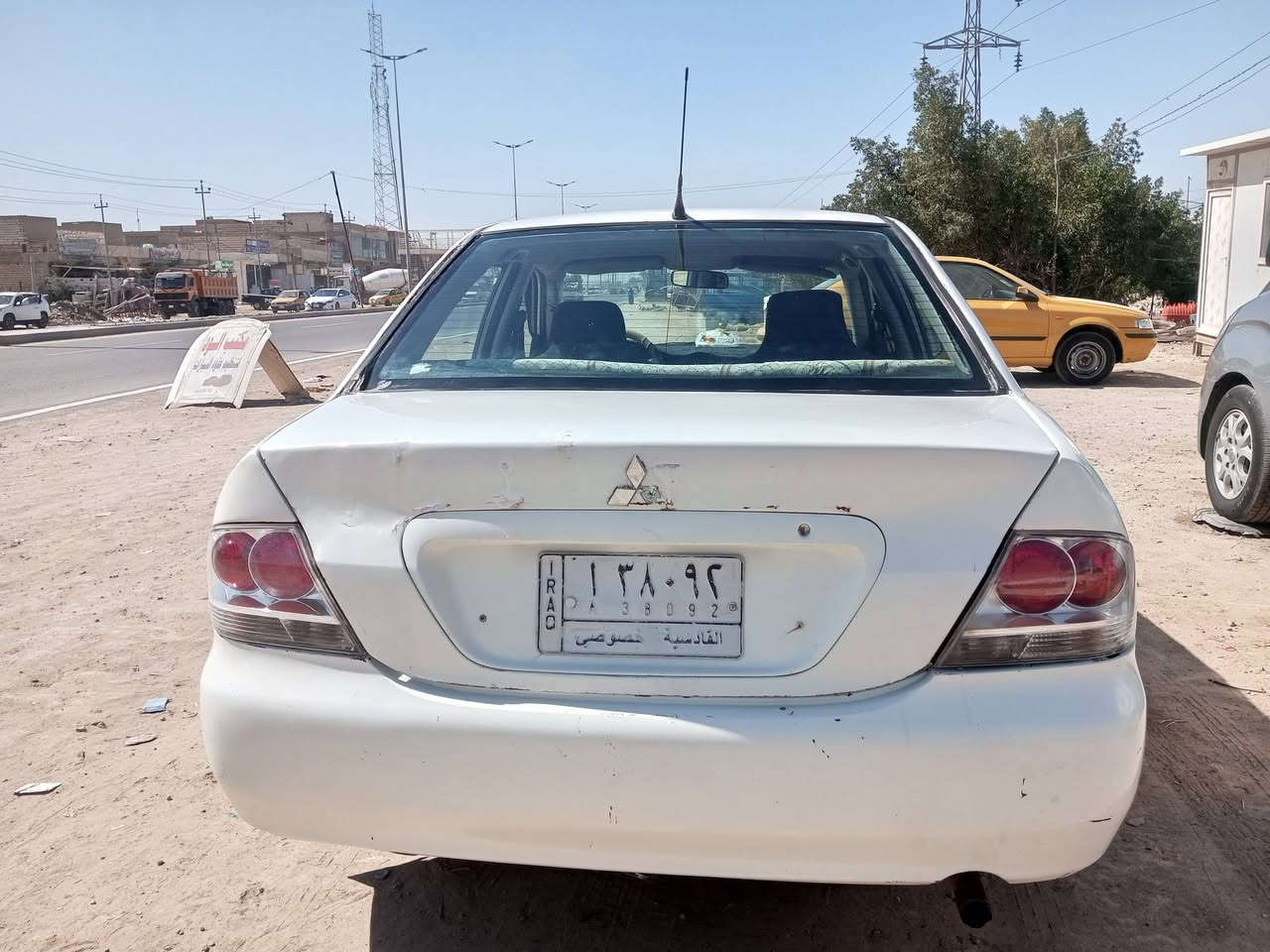 مسبوشي لانسر جاهزة من كلشي مكانه ديوانيه شاميه سعره 48 محرك كير تبريد ثلج حداديه غرف  كهربائية بيه ضربه جنطة صبغ عام 2013 موديل ***********
