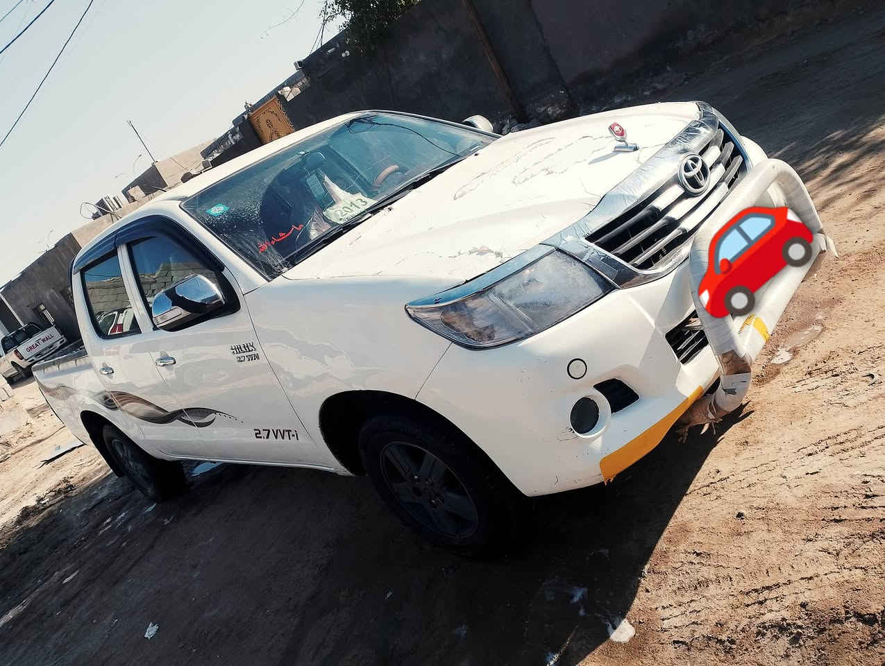 السلام عليكم تيوته هايلوكس  عماني مديل 2012 شاصي12 كامره خلفيه وشاشه سنويه  مجدده 2029رقم انكليزي بسمي تحويل مباشر  مكفوله من تبديل ولصبغ السعر 170وبيه ومجال ***********رقم صاحب سياره مكلف بل نشر
