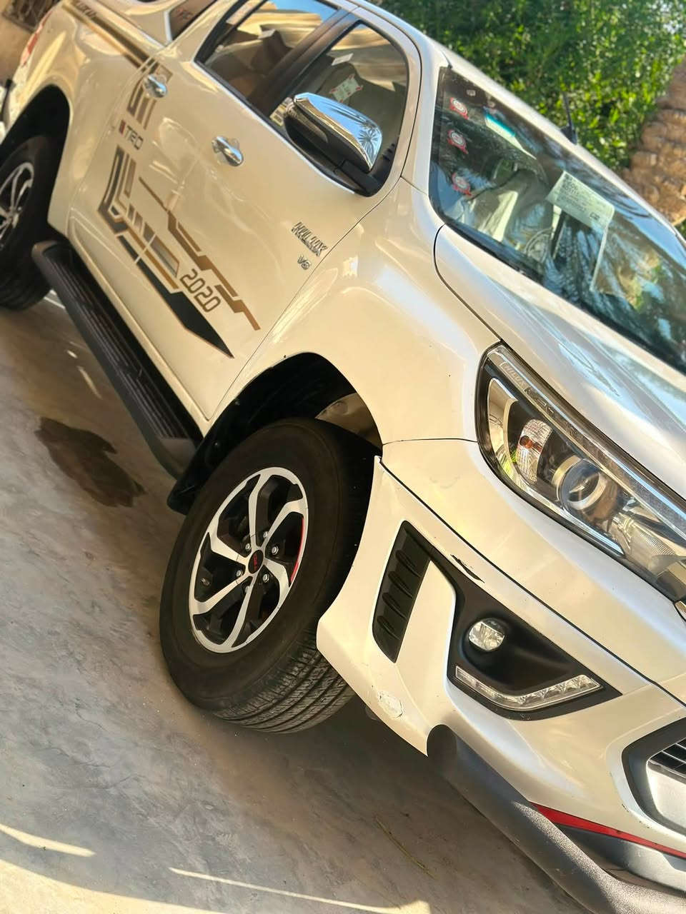 سلام عليكم للبيع تيوتا هايلوكس TRDموديل 2019
رقم أربيل جديد تحويل ماشيه 180حقيقي 

فول مواصفات ***********

مكانها بغداد اليوسفية ناحية الرشيد
