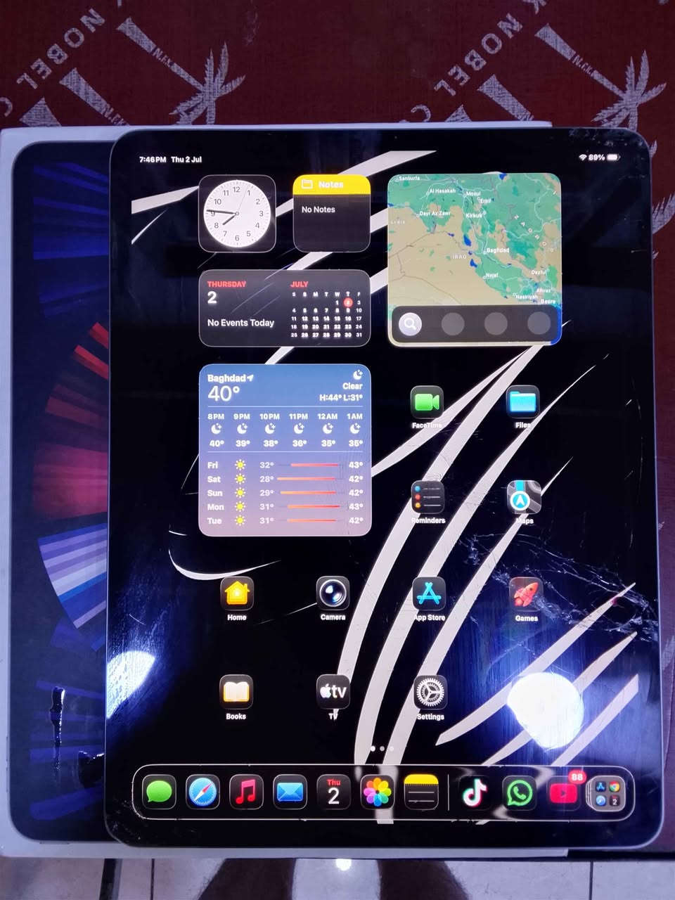 Ipad pro m1 حجم 12.9
ذاكره 128
بطاريه 83
الجهاز بي فطر ب شاشه و سواد يحتاج تبديل شاشه الجهاز يشتغل طبيعي 
غراضه كامله ويا دبل شاحنه و كفر و كارتونه 
سعره 350  و بي مجال شراي يراسل بغداد, العراق


**إذا كنت صاحب هذا الإعلان وتريد حذفه لأي سبب، رجاءا أرسل رسالة إلى الدعم الفني**