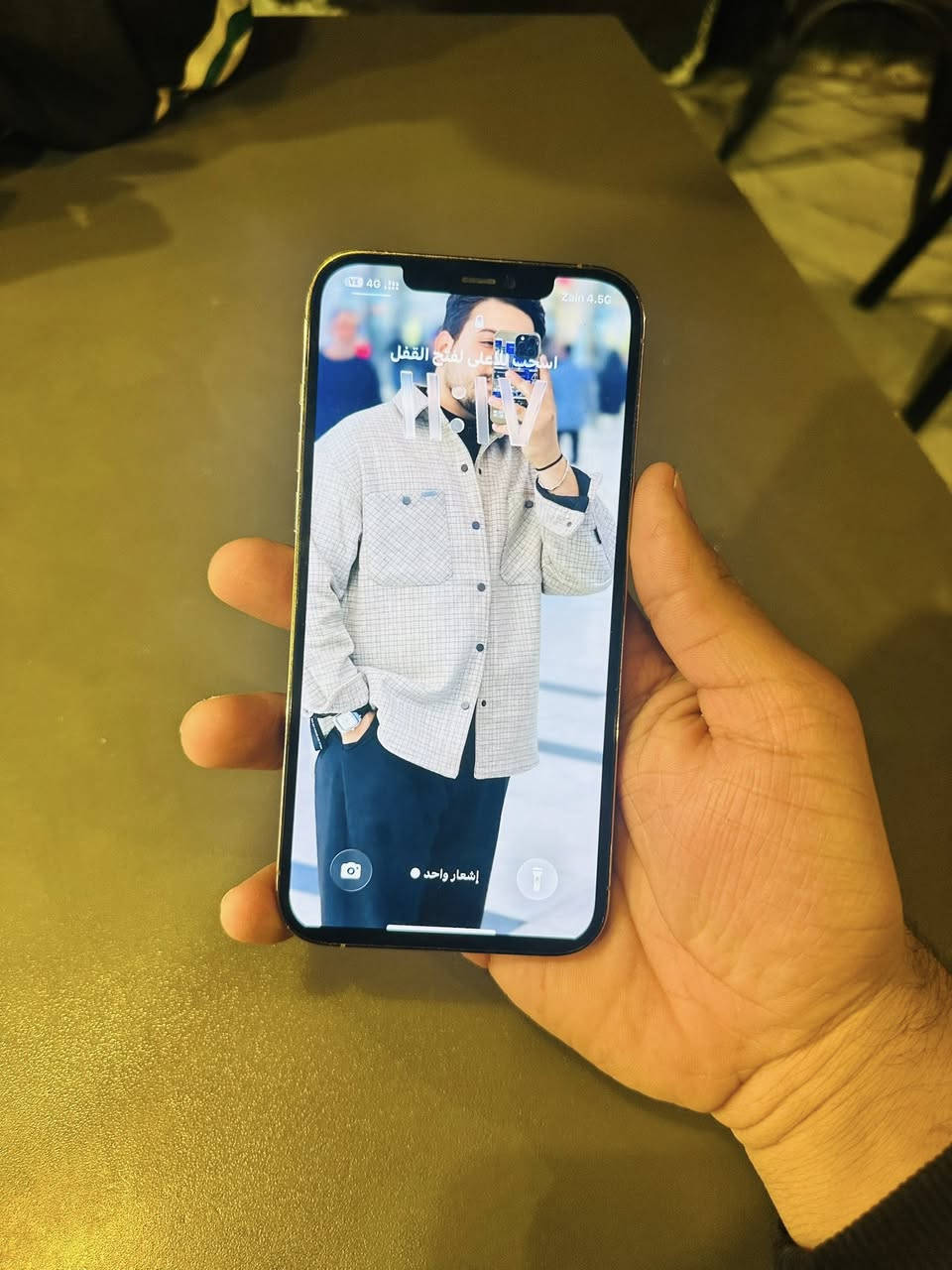 سلام عليكم شباب 12promax   ذاكره١٢٨ نضيف نضافته ٩٨بلميه فقط مبدل بطاريه ١٠٠ السعر ٤٣٠ موجود ع خاص ***********
