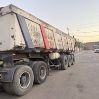 عربة قلاب • قلاب ثلاث دناكير • مقطورة 50 متر • عربة المانية • شاحنة قل...