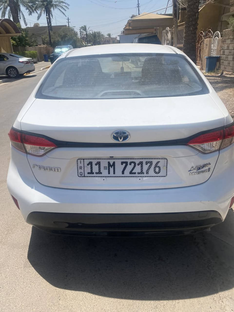 سلام عليكم
كورلا ٢٠٢٤ شكل الامريكي صيني هايبرد فول مواصفات 
بيها ملاحظة صغيرة بالباب بظهر السايق بدون بارد 
ماشية ١٨ الف كيلو 
مكاني بغداد 
السعر ١٤٥ 
للتواصل /***********
