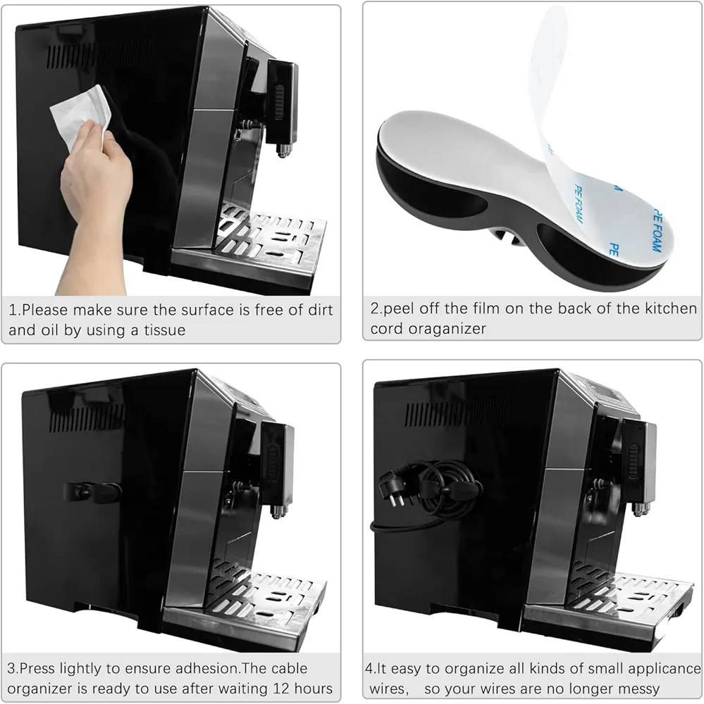 نيروكال منظم اسلاك لادوات المطبخ، حامل سلك لاصق، لف سلك، جهاز لف سلك لادوات التخزين، الخلاط، ماكينة تحضير القهوة، طنجرة الضغط والمقلاة الهوائية (عبوة من 4 قطع)


**إذا كنت صاحب هذا الإعلان وتريد حذفه لأي سبب، رجاءا أرسل رسالة إلى الدعم الفني**