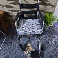 كرسي متحرك لذوي الاحتياجات الخاصة صنع ياباني المنيوم بالكامل عرض المقع...