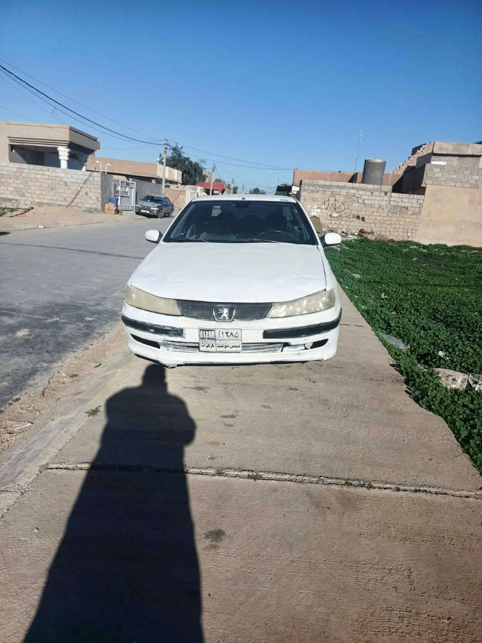 لبيع بيجو 2001,فحص كركوك سيارة جهزة المحرك شويه ينقص السعر15ورقه وبيها مجال***********
