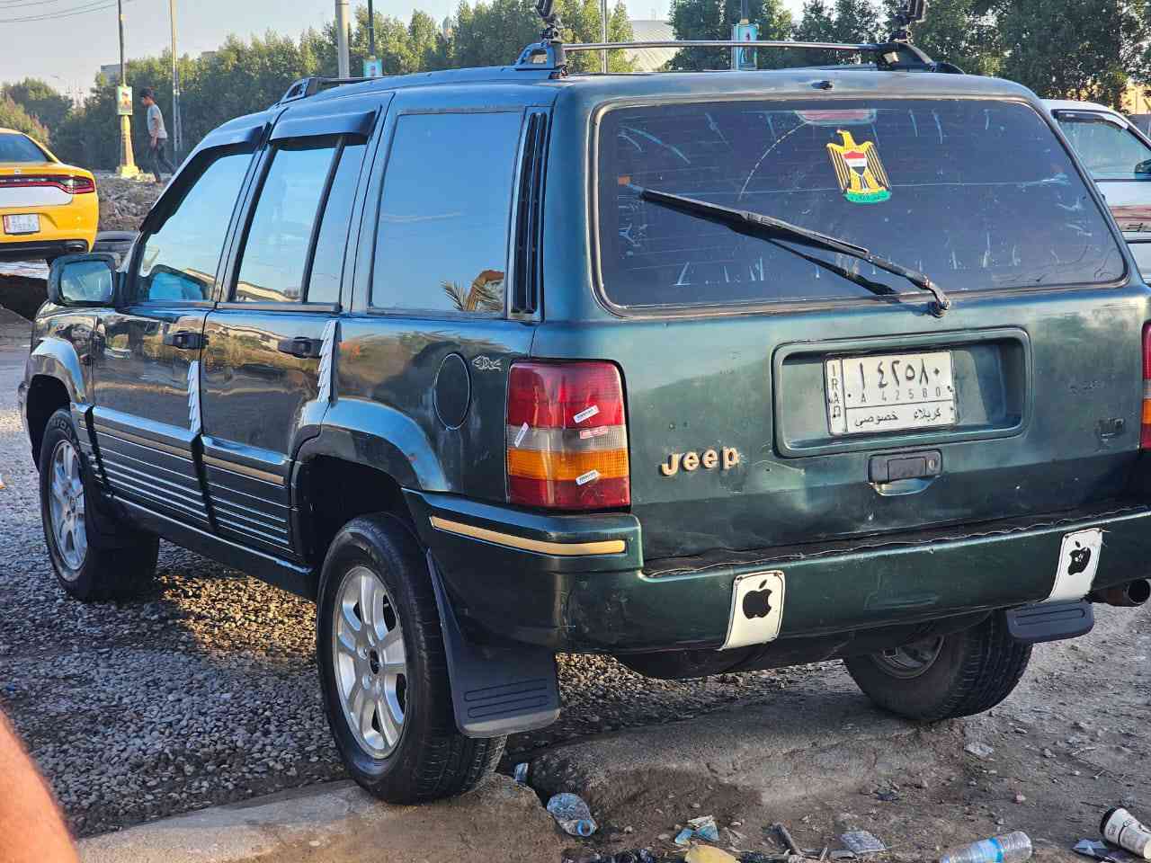 جيب شيروكي موديل 94 رقم كربلاء مشروع وطني تحويل مباشر محرك وكير بطه اكسن محور سيدان ترايك يخبل تخم تاير حداديه كهربيات كلها شغاله لايت زنون سياره بلاديه وجاهزه للبيع السعر 38 وبيها مجال للطيبين رقم الهاتف *********** مكان السياره ناصريه قضاء الدوايه
