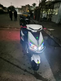 دراجه شحن 6 بطاريات ملف 2000 تمشيك ٦٠ كيلو حقيقي الدراجه كلش نضيفه بري...