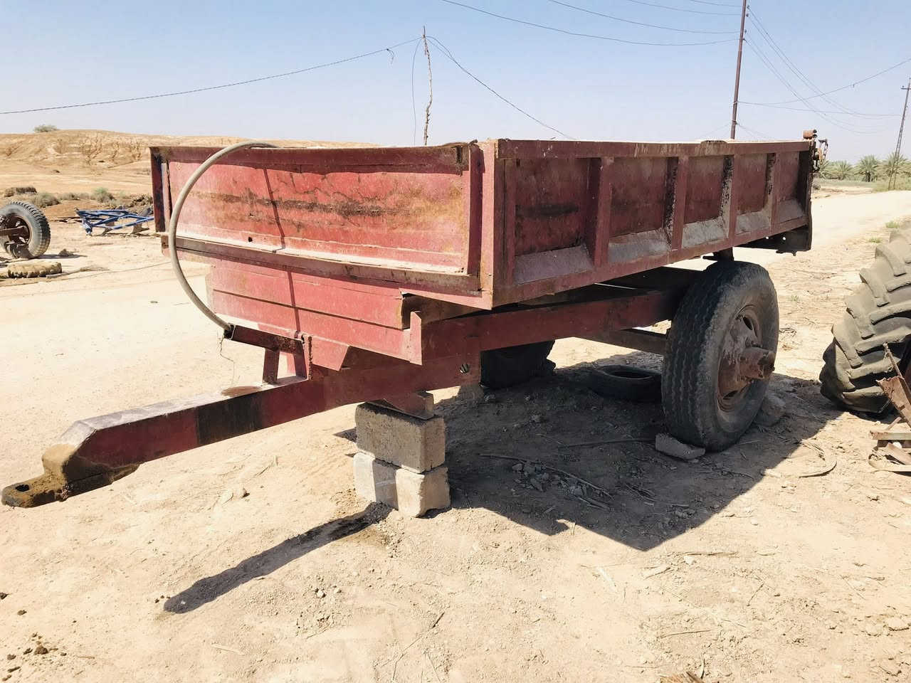 السلام عليكم للبيع عربانه حدادي جاهزه فول باب ونج وصونده مكاني كربلاء 
السعر ((مليون وربع)) الاستفسار ***********
