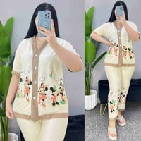 تراكات نسائي • فانيلة قطنية • فري سايز