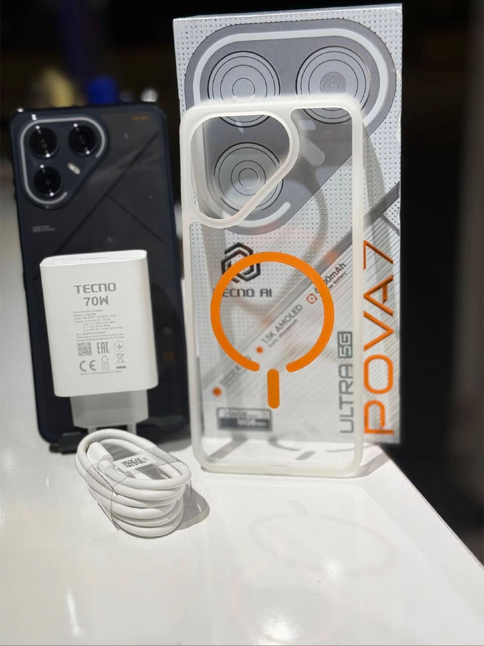 إسلام عليكم جهازTECNO POVA 7 Ultra 5Gجديد استخدام أسبوع كامل ملحقات ذاكرته 256وحش الألعاب يفعل 120فريم مراوس فقط ب إس 22الترا او23 مكان شطره


**إذا كنت صاحب هذا الإعلان وتريد حذفه لأي سبب، رجاءا أرسل رسالة إلى الدعم الفني**