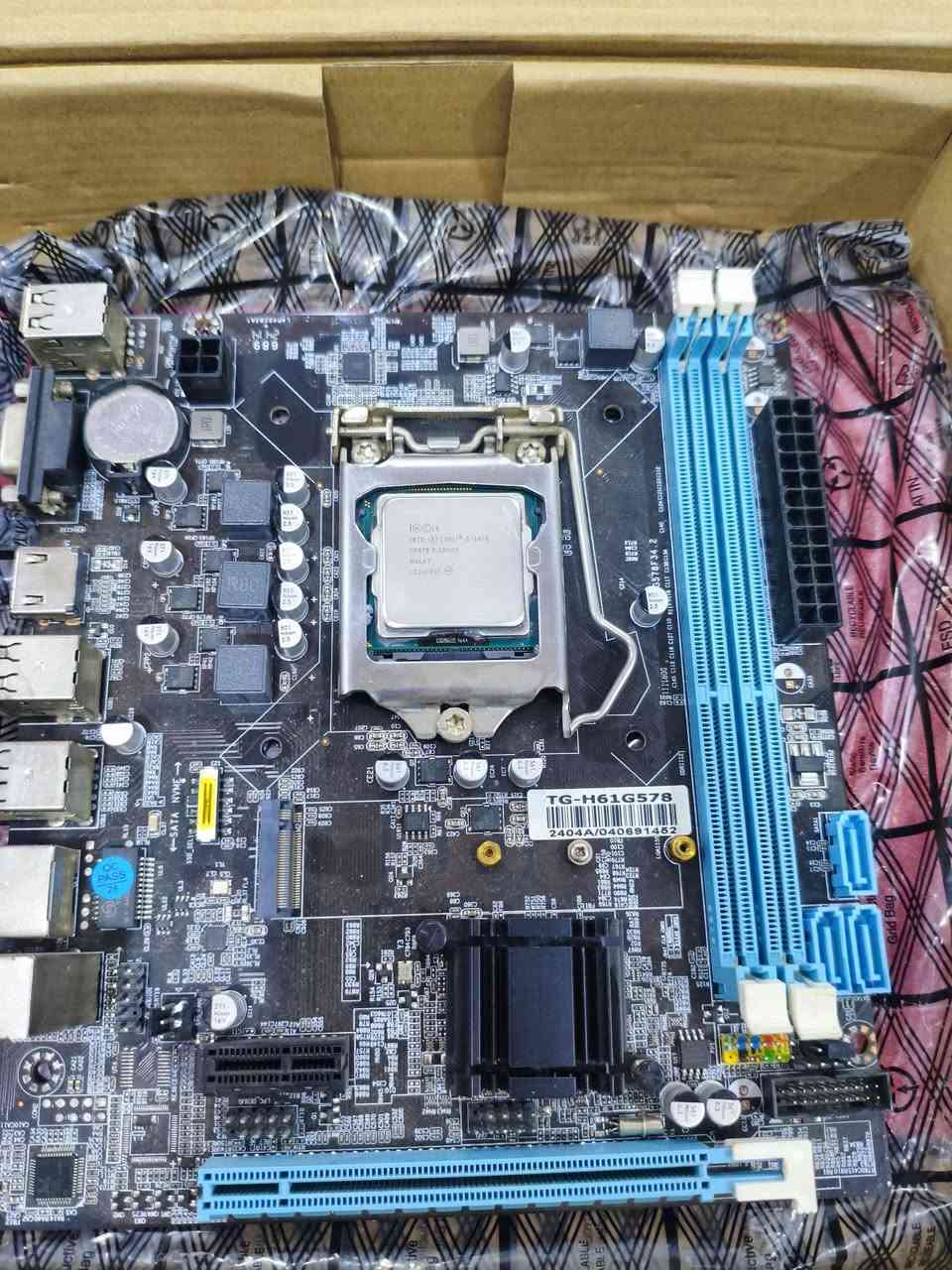 سلام عليكم 
رامات 16 ddr3 سعر 60الف 
مذربورد جيل ثالث مع معالج i5 سعر 50الف 
كارت gt 710 سعر 20الف 
قطع كله شغاله ضمان تشغيل


**إذا كنت صاحب هذا الإعلان وتريد حذفه لأي سبب، رجاءا أرسل رسالة إلى الدعم الفني**