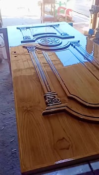 باب بدون جرجوبه • ١٧٥سم • كربلاء شارع الجامعه