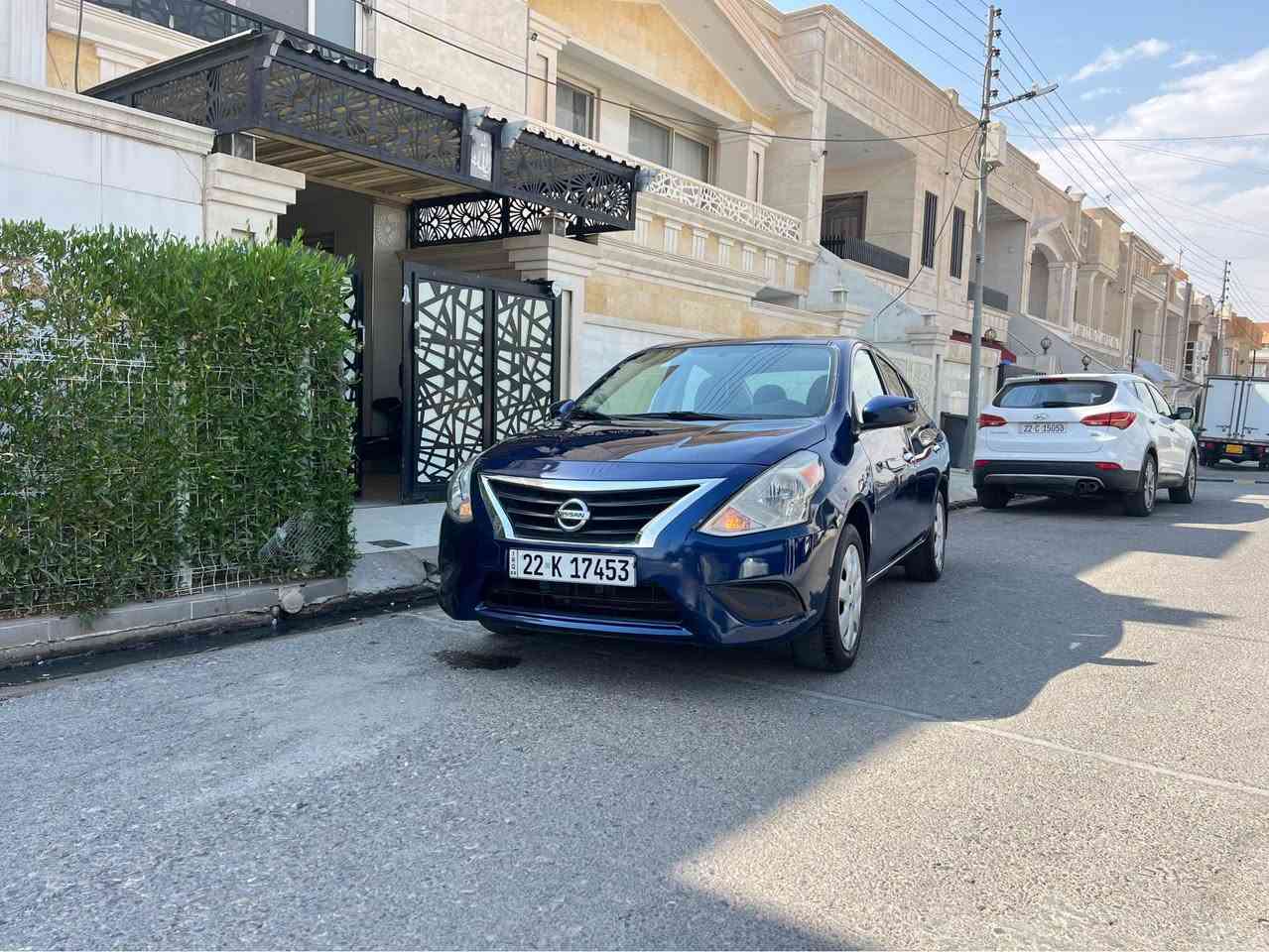 نيسان ڤيرسا2018
يه ده نيكل
دبل گيج
چوار جام كاربايي
ئاوينه كاربايي
بال مواسفات SV
سياره پينج پارچه سبغ بي داخيلي
بي زه ربه بي ئه رباك به س په مپ
م*********** أربيل, العراق
