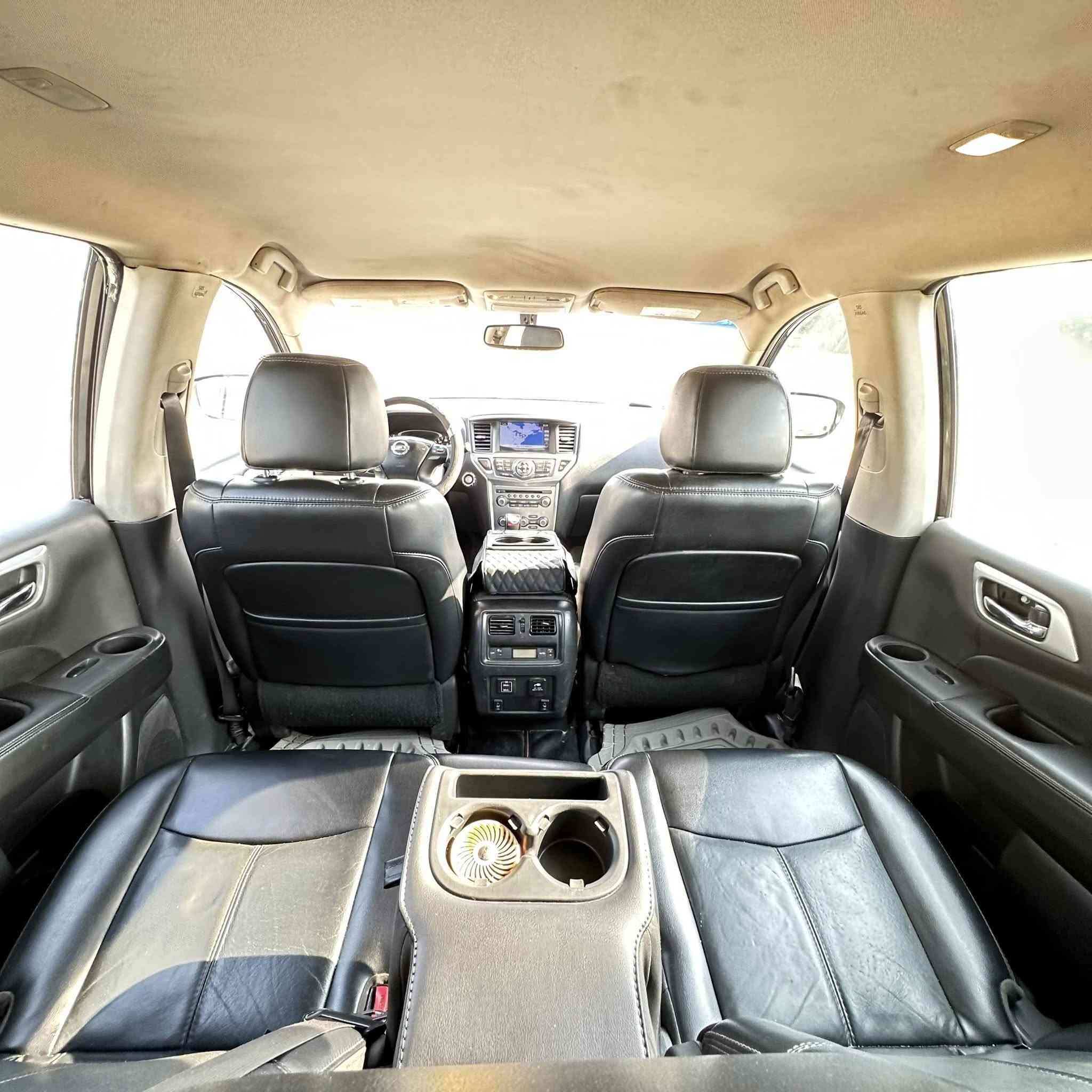 نيسان باثفندر 2018
فول مواصفات ماعدا الفتحه فقط 
رقم كربلاء دولي 
وارد امريكي كلين بدون حادث
بدون قطرة صبغ 
فقط بالعراق شخطين بسيطات مكحلات وبارد باب السكن
كامله وجاهزة ومابيها نقص 
محرك 6 سلندر
7 راكب
ماشية ١٠٢
مواصفات 
تشغيل عن بعد 
بصمه تشغيل وابواب وجنطه
جنطه كهرباء 
مري قلاب كهرباء 
شاشه كبيرة
5 كاميرات 360 درجه
رادارات 
حساسات 
جميع الكشنات جلد كهرباء تدفئة 
فور ويل 
جكات 
هيتر ستيرن ومري
تبريد ثلج 3 قطع 
سيدي جنجر  ٦ اقراص
وبعد بيها هواي مواصفات 
السعر 150 ولكل قادم كرامة
العنوان كربلاء 
***********
***********
